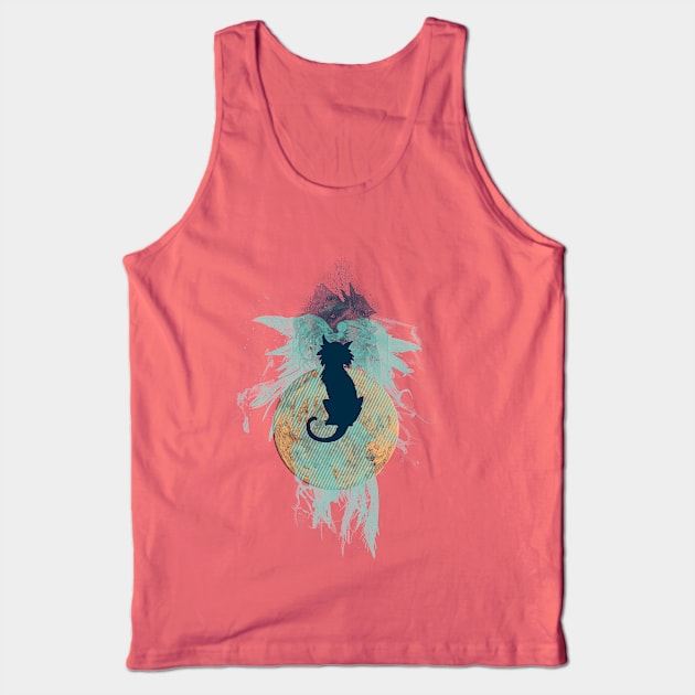 Hunter's Moon Tank Top by oakenspirit